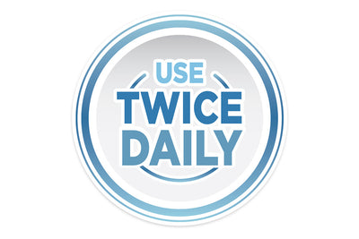 Use twice daily for best results