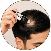 Helps reduce visible alopecia patches