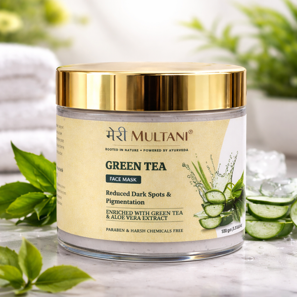 MeriMultani Green Tea Face Mask