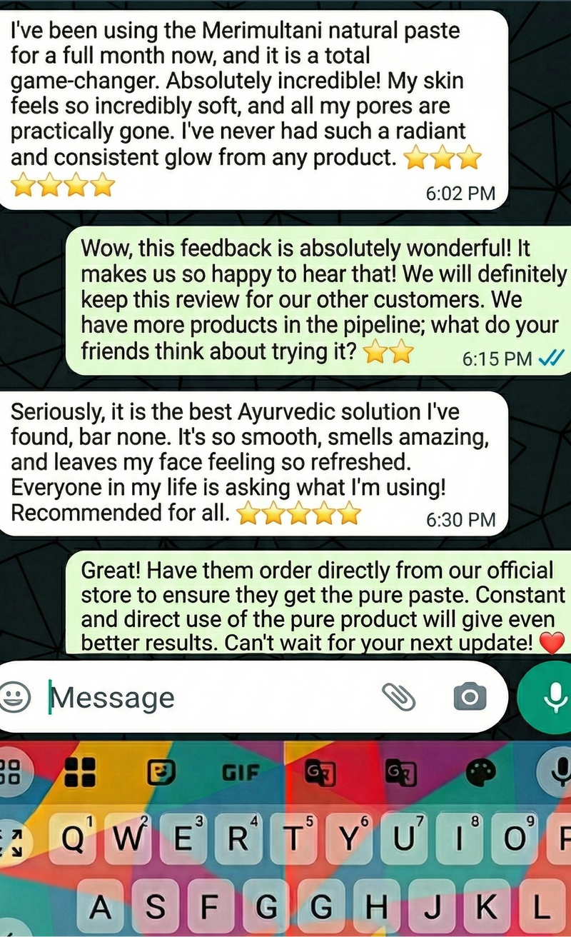WhatsApp testimonial 1