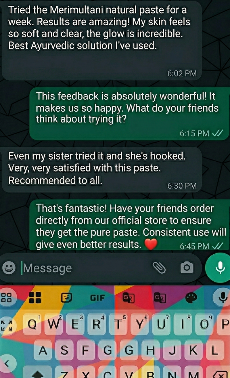 WhatsApp testimonial 2