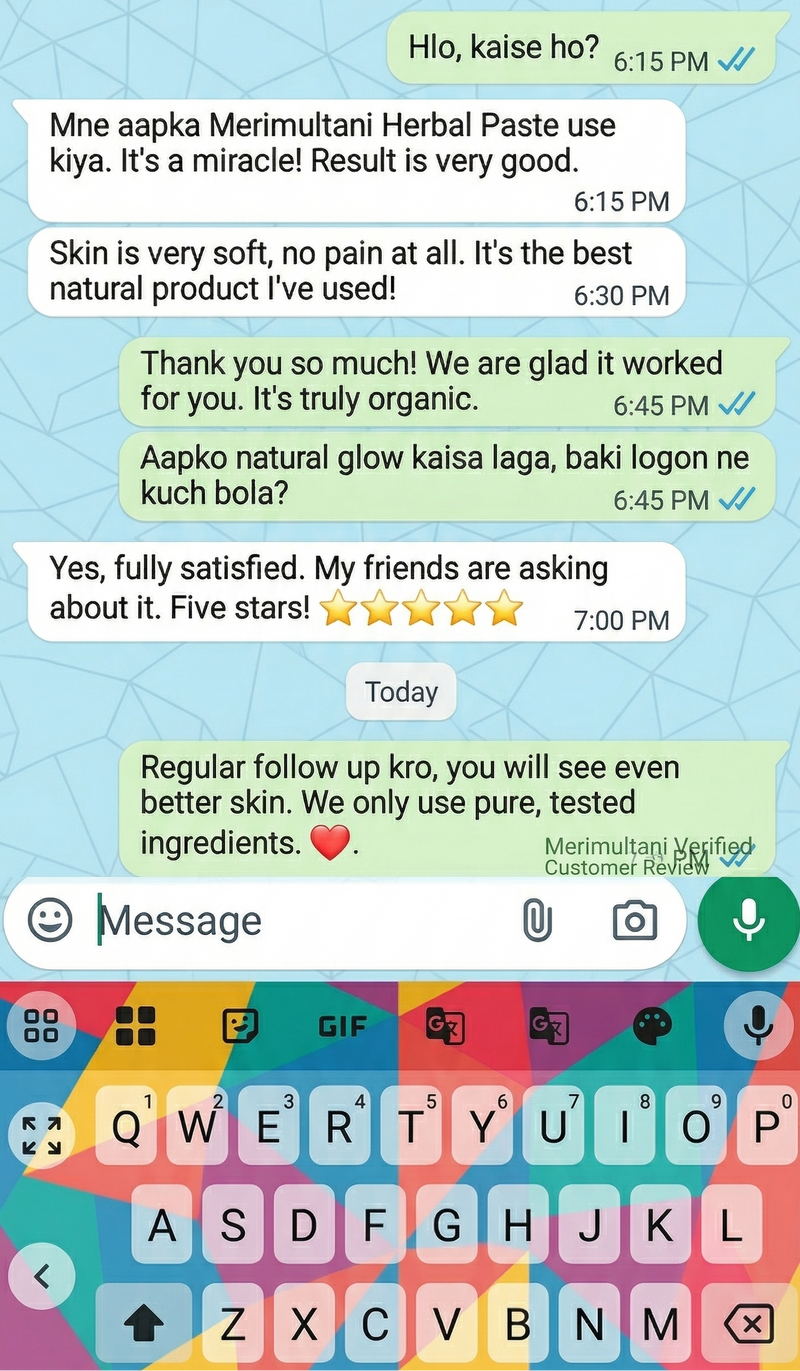 WhatsApp testimonial 4