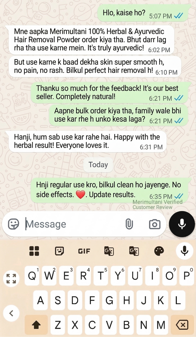 WhatsApp testimonial 5